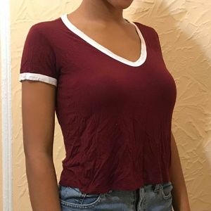 Soft Forever 21 V-Neck T Shirt